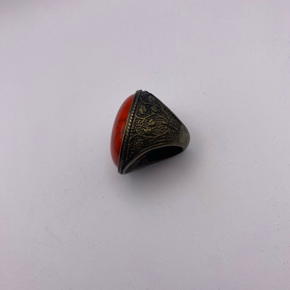 Red Statement Ring - Picture 5 of 5